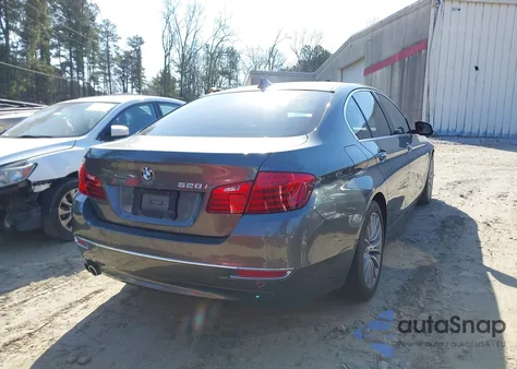 2014 BMW 528I z USA, uszkodzony, nr VIN WBA5A5C50ED506531